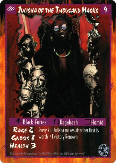 Julisha of the Thousand Masks
